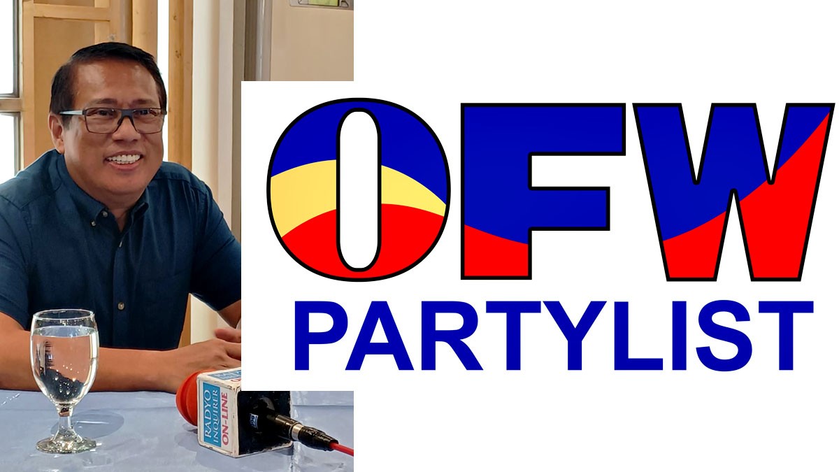 OFW Party-list Jerenato Alfante