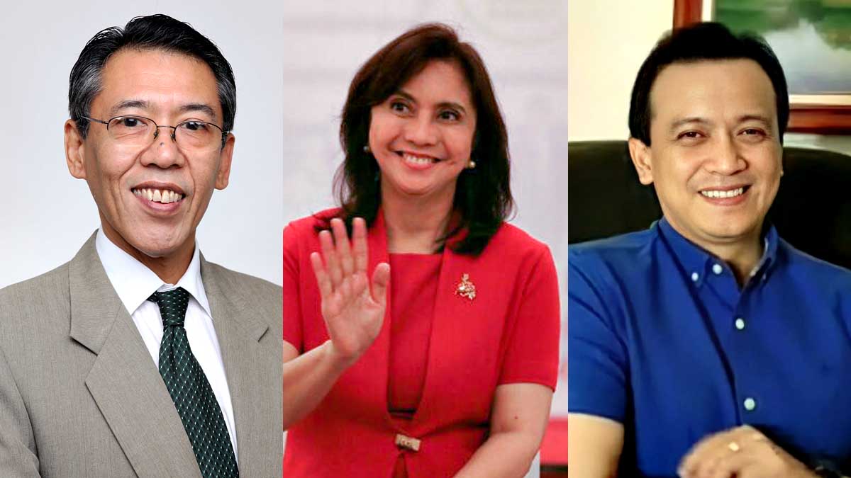 Antonio Trillanes Chel Diokno Leni Robredo