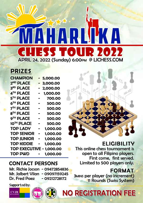Maharlika Chess Tour 2022