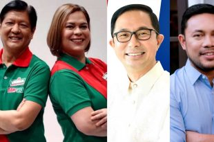 Bongbong Marcos Sara Duterte Jerry Yaokasin Mark Villar