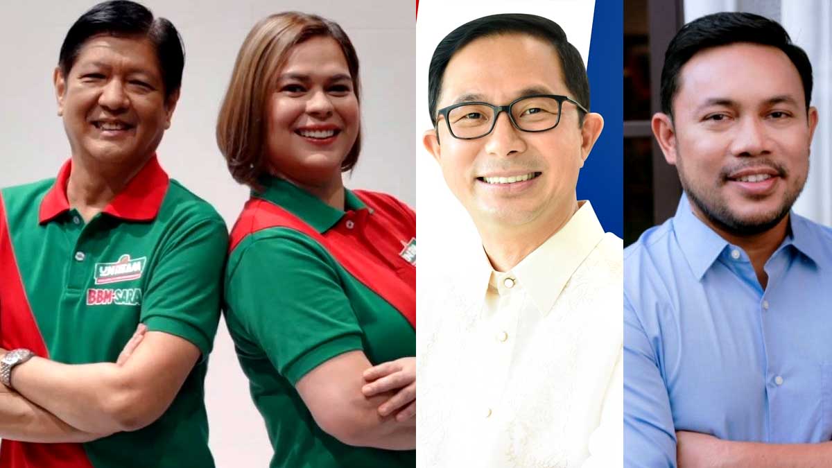 Bongbong Marcos Sara Duterte Jerry Yaokasin Mark Villar