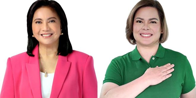 Leni Robredo Sara Duterte