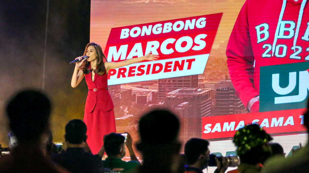 Toni Gonzaga Bongbong Marcos