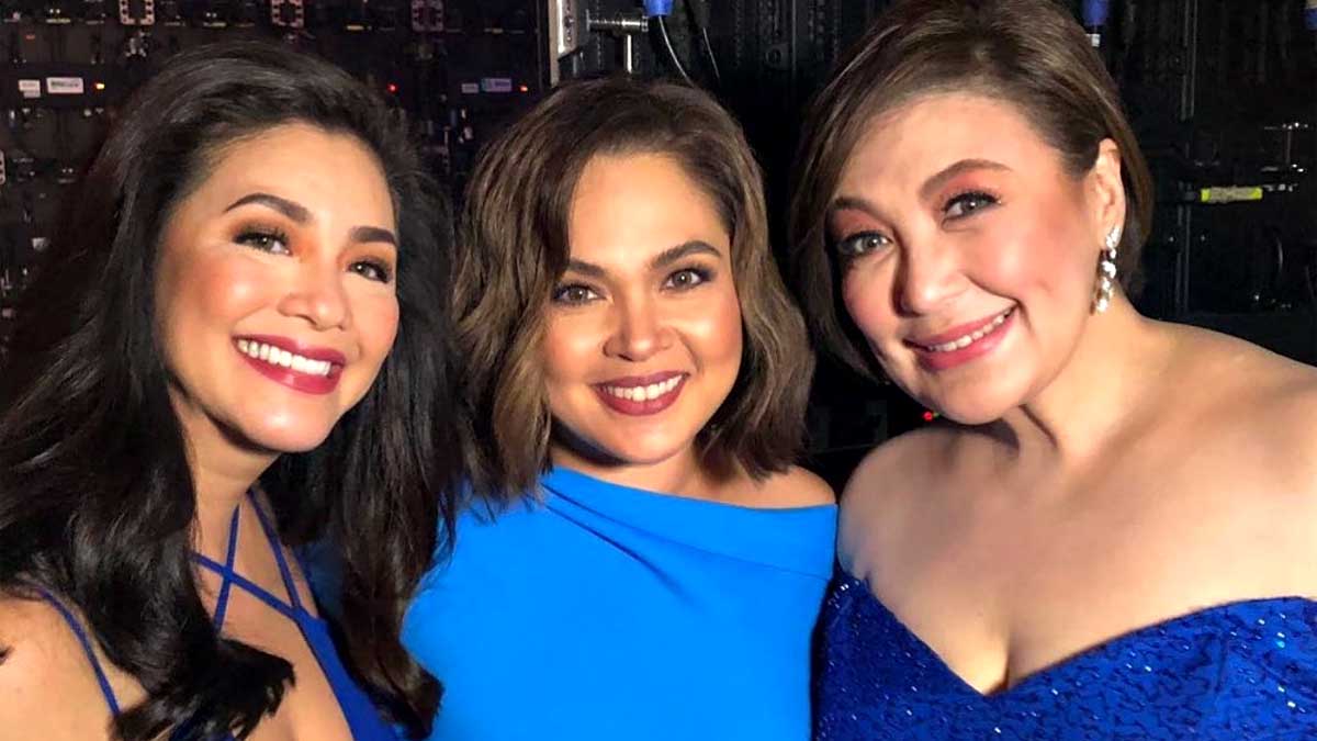 Regine Velasquez Judy Anne Santos Sharon Cuneta