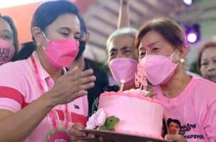 Leni Robredo Bday Cake