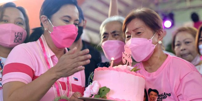 Leni Robredo Bday Cake