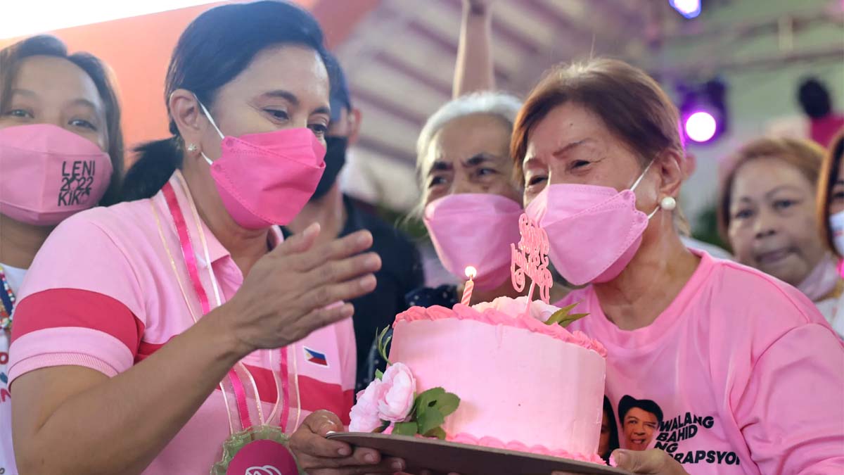 Leni Robredo Bday Cake