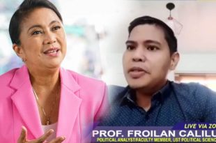 Leni Robredo Froilan Calilung