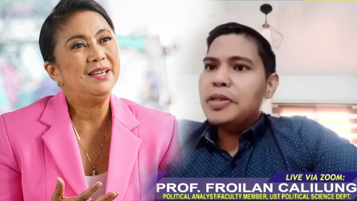 Leni Robredo Froilan Calilung
