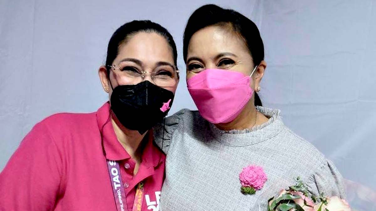 Maricel Soriano Leni Robredo