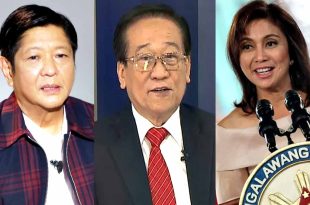 Bongbong Marcos Romulo Macalintal Leni Robredo