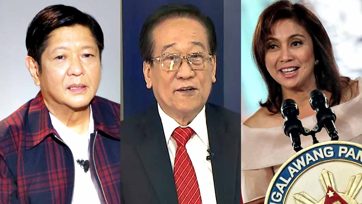 Bongbong Marcos Romulo Macalintal Leni Robredo
