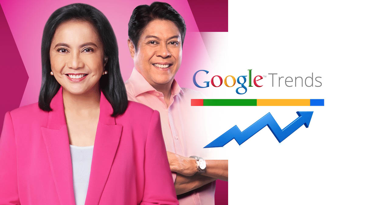 Leni Robredo Kiko Pangilinan Google Trends