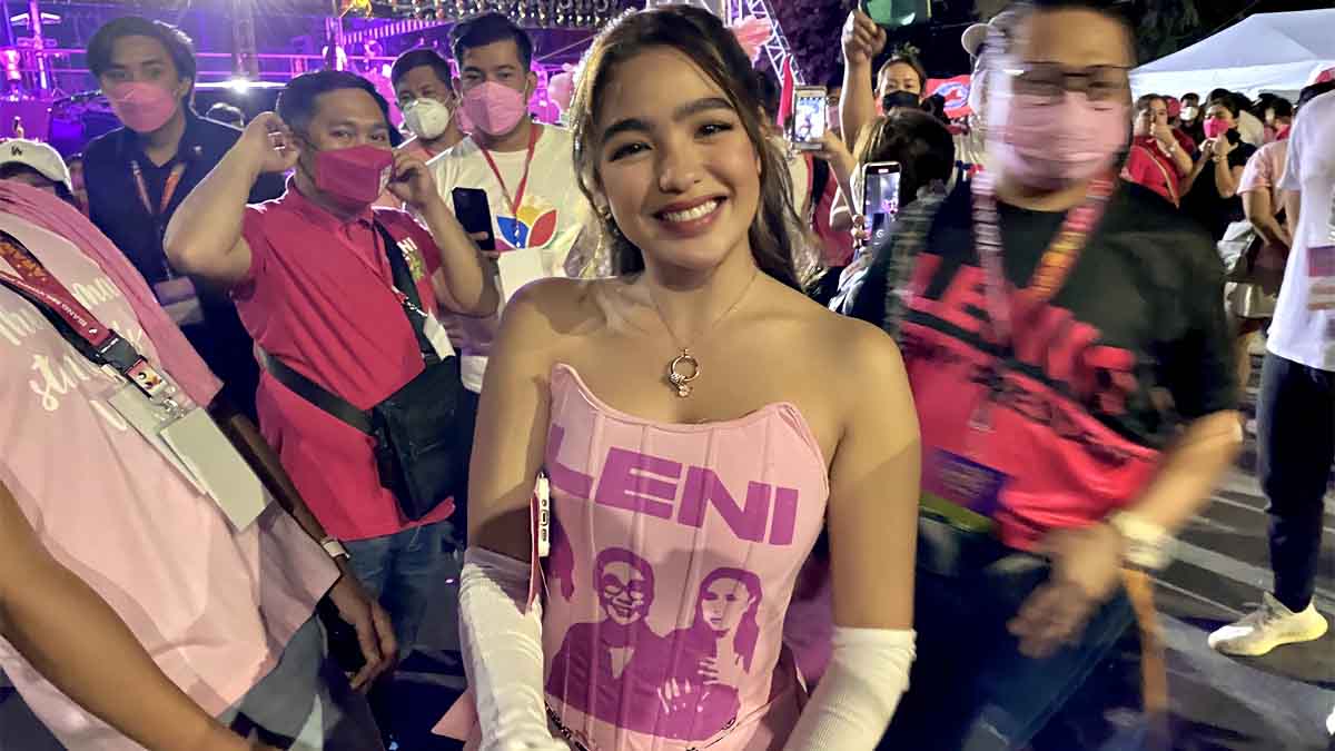 Andrea Brillantes Leni Robredo