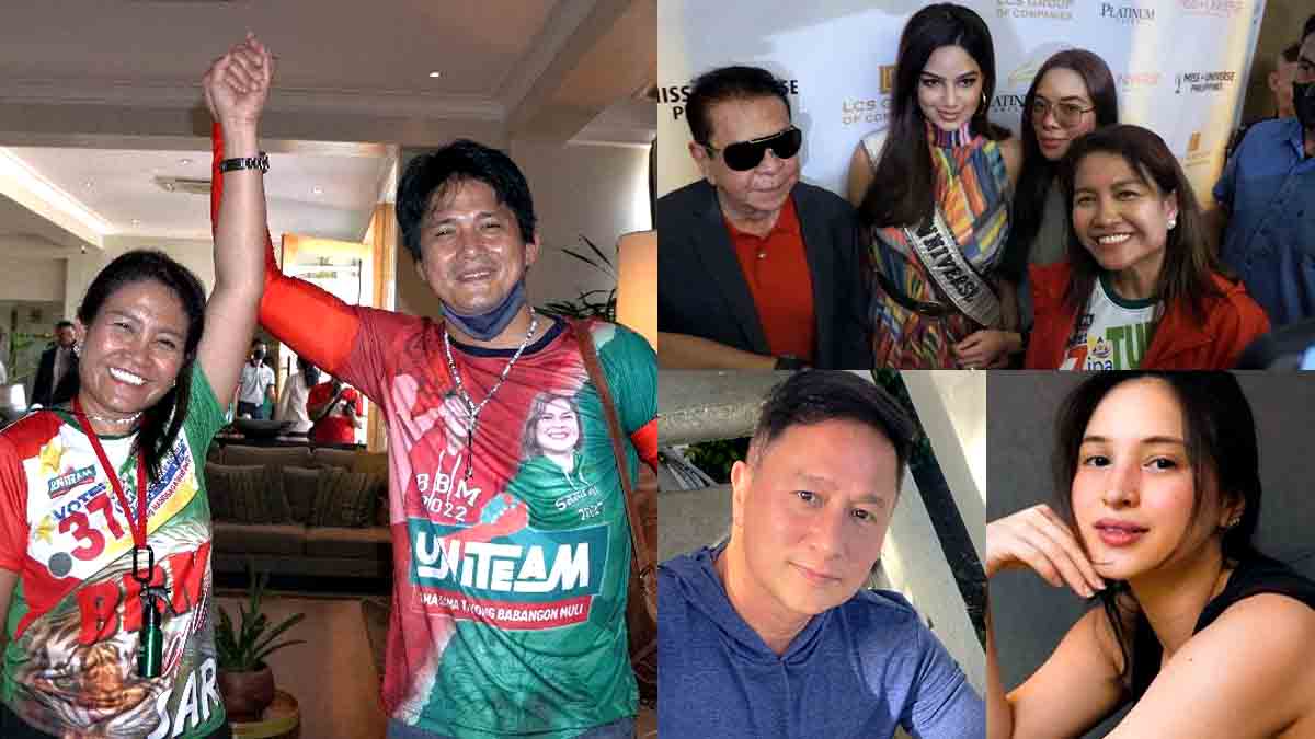 Robin Padilla Venus Emperado ipaTUPAD partylist Eric Quizon Coleen Garcia Chavit Singson