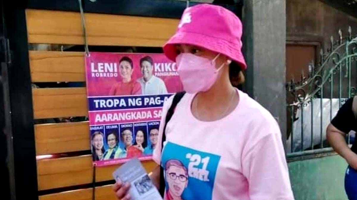 Jodi Sta Maria Leni Robredo Kiko Pangilinan Chel Diokno