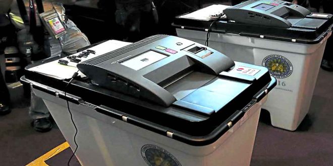 Comelec vote counting machines VCM