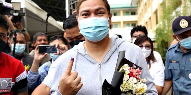 Sara Duterte vote