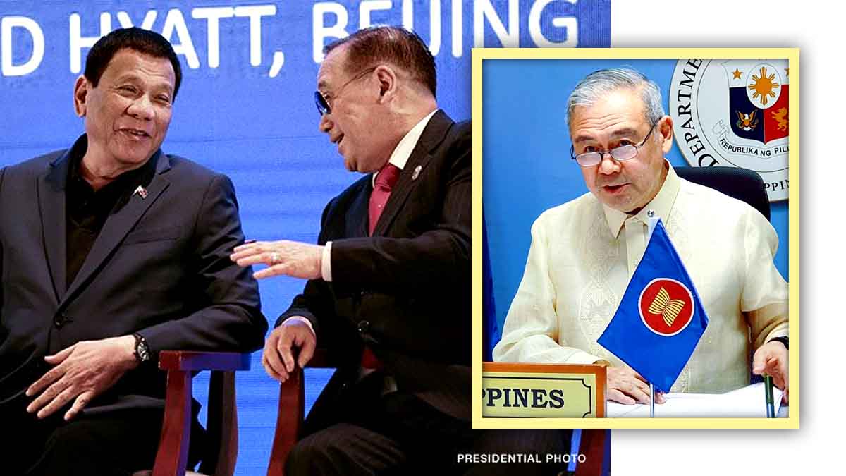 Rodrigo Duterte Teodoro Locsin