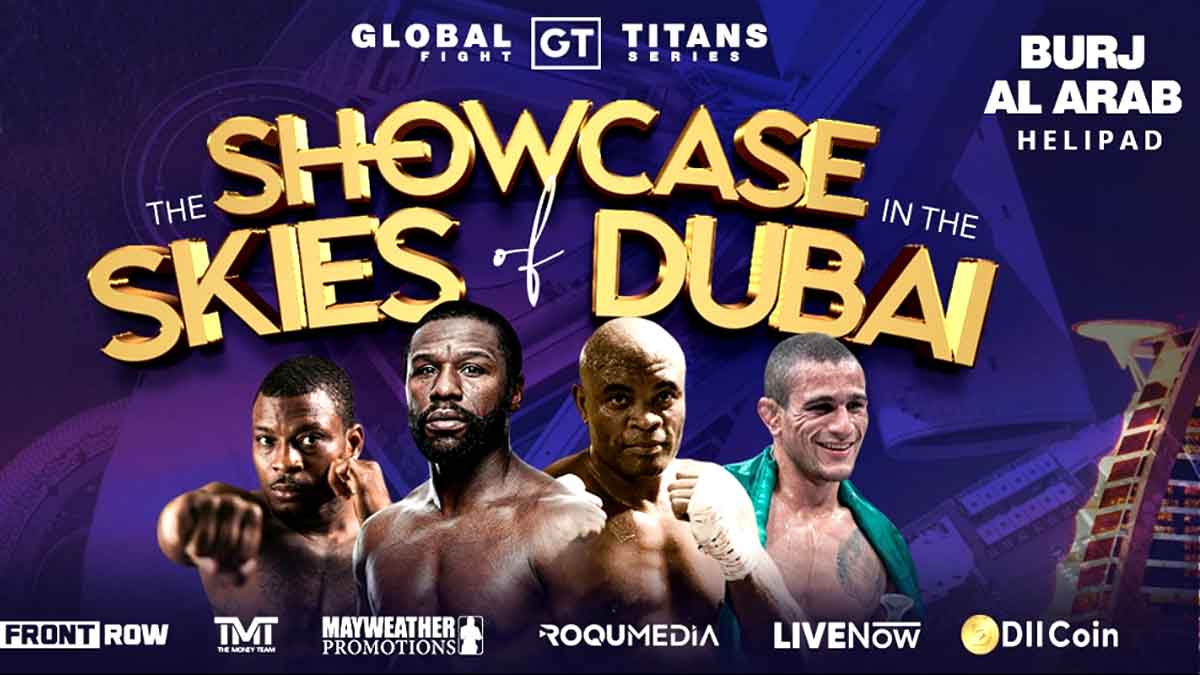 Floyd Mayweather Jr Don Moore Anderson Silva Bruno Machado