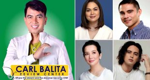 Carl Balita Judy Ann Santos Marvin Agustin Kris Aquino James Reid