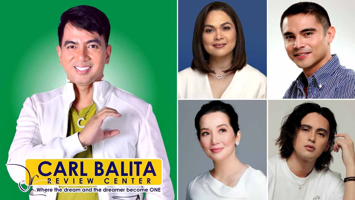Carl Balita Judy Ann Santos Marvin Agustin Kris Aquino James Reid