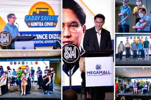 SM Supermalls Sabay Savaxx Resbakuna Covid-19 vaccine