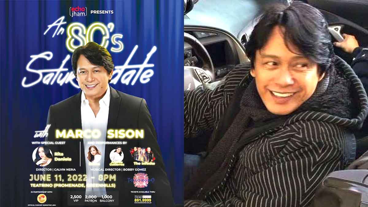 Marco Sison 80s SaturDATE