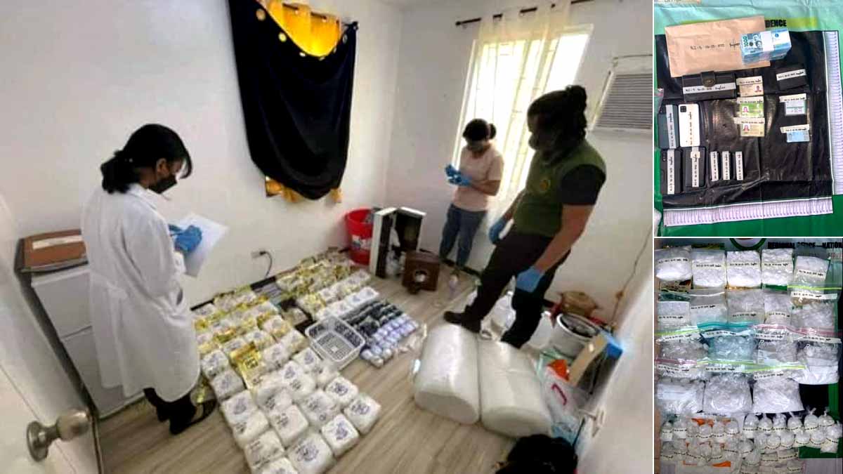 Shabu lab nalantad BEBOT, 4 KELOT HULI SA P544-M SHABU