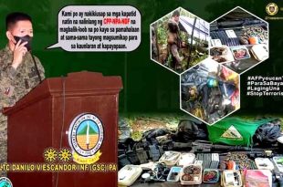 Militar nakasagupa ng NPA sa Quezon