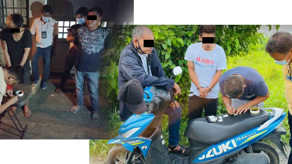 Serye ng buy bust operation ikinasa ng Laguna PNP 5 drug suspects nalambat