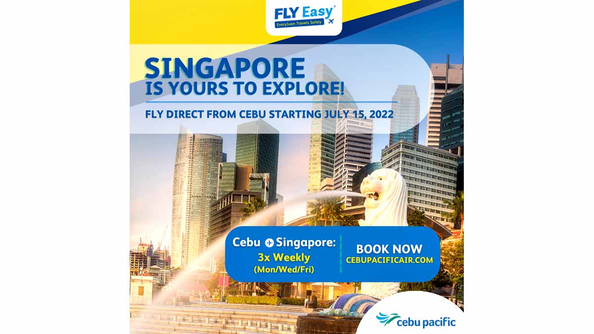 CebPac Cebu Pacific SINGAPORE