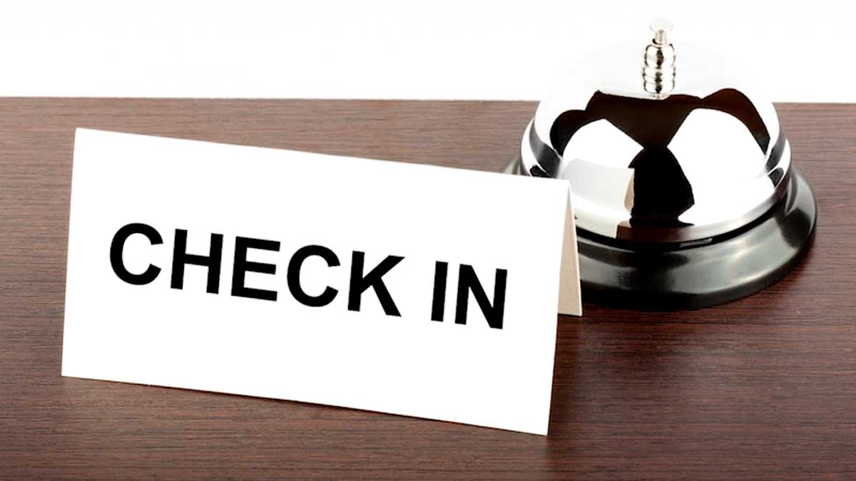 Check in