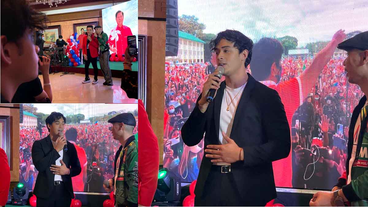 Diego Loyzaga Bongbong Marcos