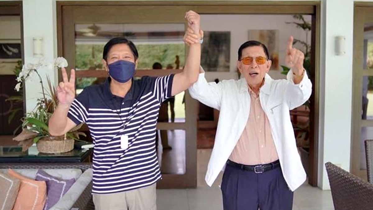 Juan Ponce Enrile Bongbong Marcos