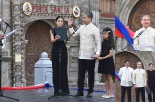 Joel Villanueva oath-taking Barasoain Malolos, Bulacan Feat