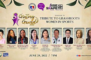 PSC Rise Up Gintong Gawad 2022