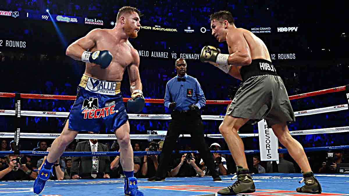 Canelo Alvarez Gennadiy Golovkin