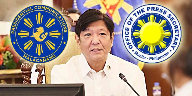 Bongbong Marcos BBM PCOO OPS