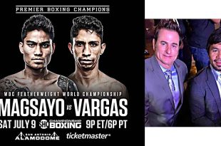 Mark Magsayo Rey Vargas Sean Gibbons Manny Pacquiao
