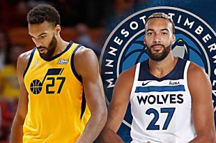 Rudy Gobert Utah Jazz Minnesota Timberwolves