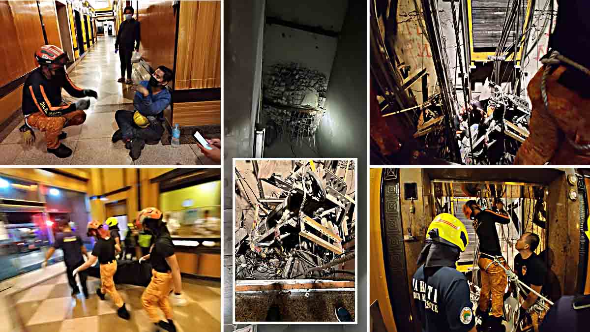 Sa Makati City ELEVATOR BUMULUSOK, 2 INSTALLER PATAY, 2 HELPER SUGATAN