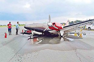 ATR aircraft BE58 Fish Cargo aircraft Sangley Airport