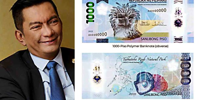 Joey Salceda new 1000 Peso Bill