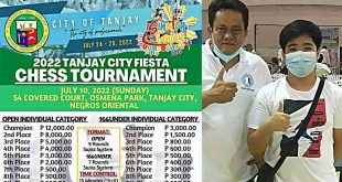 Michael Jan Stephen Bonbon Inigo 2022 Tanjay City Fiesta Chess