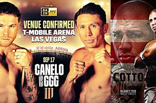 Canelo Alvarez Gennadiy Golovkin Miguel Cotto