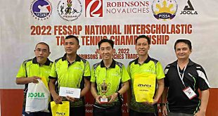 FESSAP Nat’l Interscholastic Table Tennis Championship