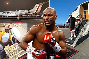 Floyd Mayweather jr private jet