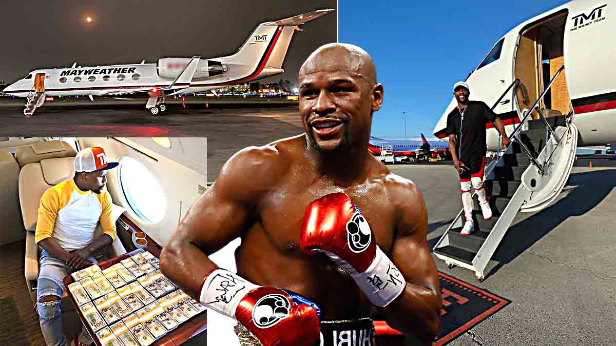 Floyd Mayweather jr private jet