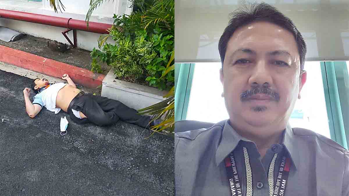 Kawani ng Palasyo bumagsak mula 4F ng Mabini Hall patay